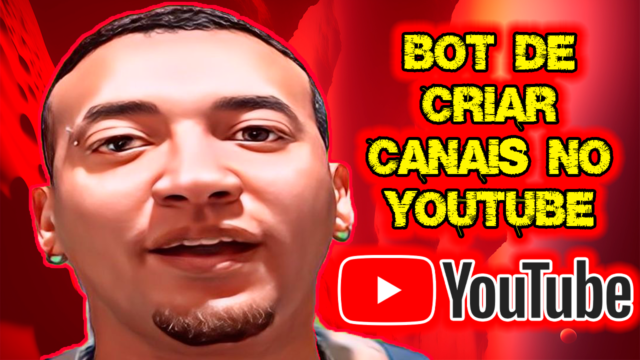 Bot de Criar Canais No Youtube com foto