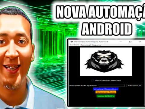 Scrcpy Automação Heromen